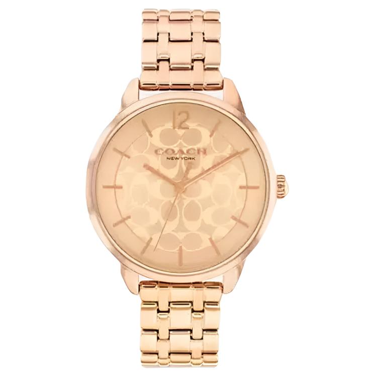 COACH Женские часы кварцевый механизм ремешок из нержавеющей стали 34 мм циферблат gold
COACH Женские часы кварцевый механизм ремешок из нержавеющей стали 34 мм циферблат gold