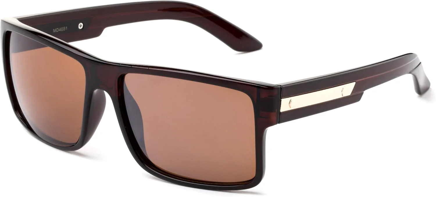 Newbee Fashion - Квадратные современные солнцезащитные очки "Airborne" с зеркальными линзами и защитой от УФ-излучения UV 400 Newbee Fashion Sunglasses, Brown
Newbee Fashion - Квадратные современные солнцезащитные очки "Airborne" с зеркальными линзами и защитой от УФ-излучения UV 400 Newbee Fashion Sunglasses, Brown