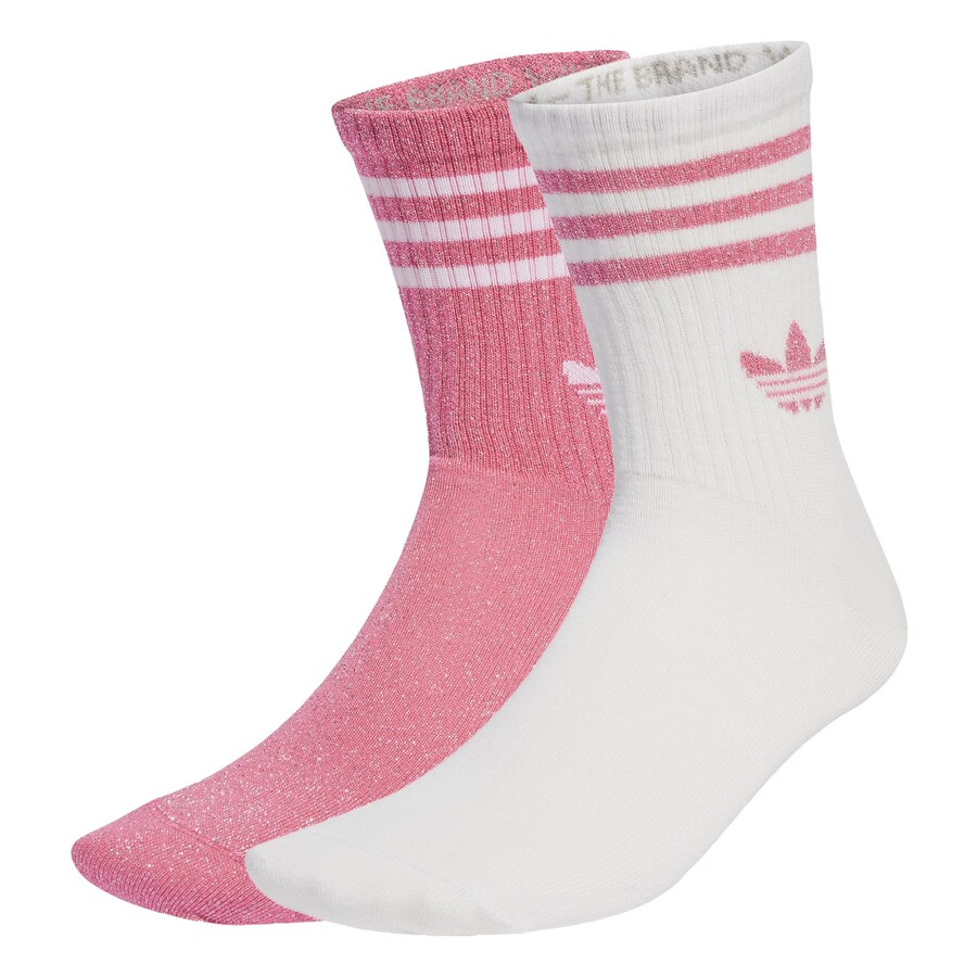 Носки ADIDAS ORIGINALS 3-Stripes Glitter Crew 2 Pairs, Pink/White
Носки ADIDAS ORIGINALS 3-Stripes Glitter Crew 2 Pairs, Pink/White