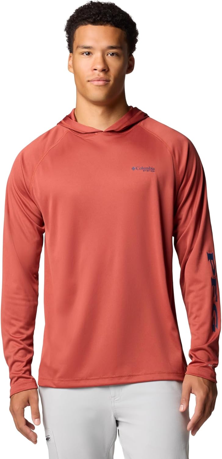 Терминал такл сан худи для мужчин Columbia, отводящий влагу, Dusty Crimson/Nocturnal Logo
Терминал такл сан худи для мужчин Columbia, отводящий влагу, Dusty Crimson/Nocturnal Logo