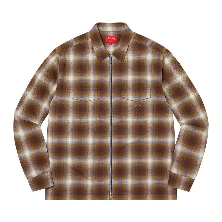 Рубашка Supreme Shadow Plaid Flannel Zip Up Shirt Brown, коричневый
Рубашка Supreme Shadow Plaid Flannel Zip Up Shirt Brown, коричневый