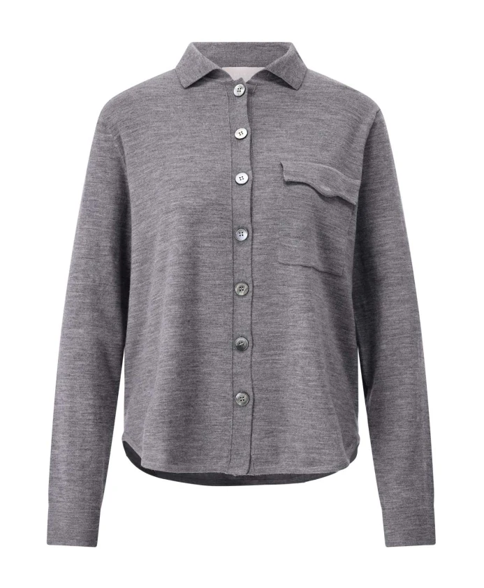 Кардиган из мериносовой шерсти Hemisphere, серый
Кардиган из мериносовой шерсти Hemisphere, серый