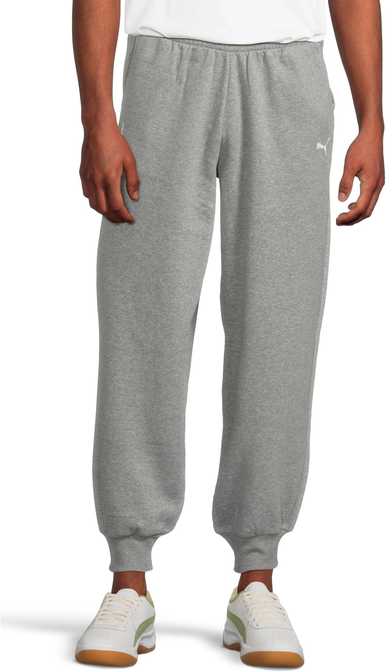 Мужские флисовые брюки BMW M Motorsport Essentials PUMA, Medium Gray Heather 1
Мужские флисовые брюки BMW M Motorsport Essentials PUMA, Medium Gray Heather 1