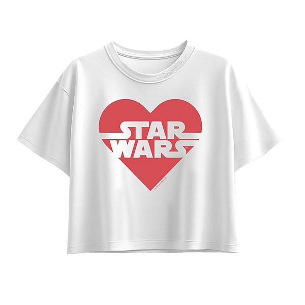 Футболка с логотипом в виде сердца для девочек 7-16 лет Star Wars
Футболка с логотипом в виде сердца для девочек 7-16 лет Star Wars