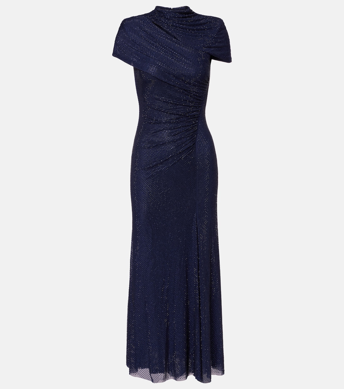 Платье миди с драпировкой из страз и сетки Self-Portrait, темно-синий
Платье миди с драпировкой из страз и сетки Self-Portrait, темно-синий