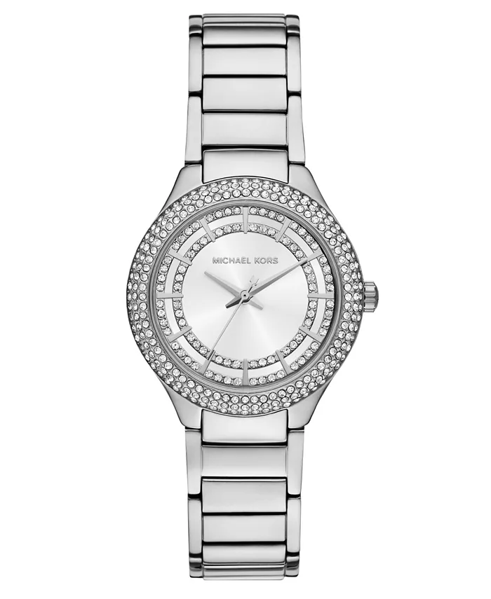 Женские часы Sylvia с тремя стрелками, корпус из нержавеющей стали серебристого оттенка, 33 мм Michael Kors
Женские часы Sylvia с тремя стрелками, корпус из нержавеющей стали серебристого оттенка, 33 мм Michael Kors