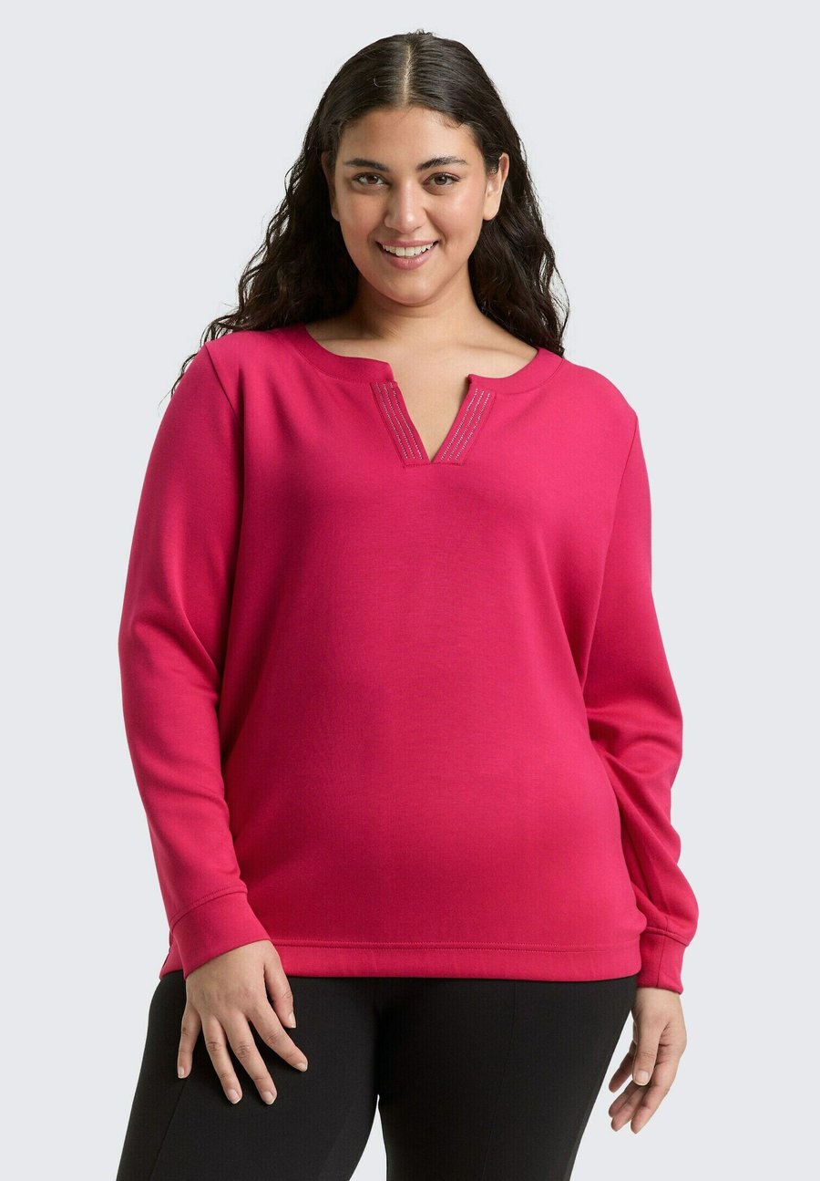 Толстовка TOM TAILOR MIT STRASSSTEINEN, Dark Pink/Mottled Berry
Толстовка TOM TAILOR MIT STRASSSTEINEN, Dark Pink/Mottled Berry