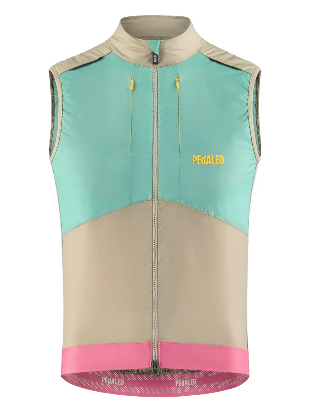 Жилет на молнии в стиле колор-блок Pedaled, нейтральный
Жилет на молнии в стиле колор-блок Pedaled, нейтральный