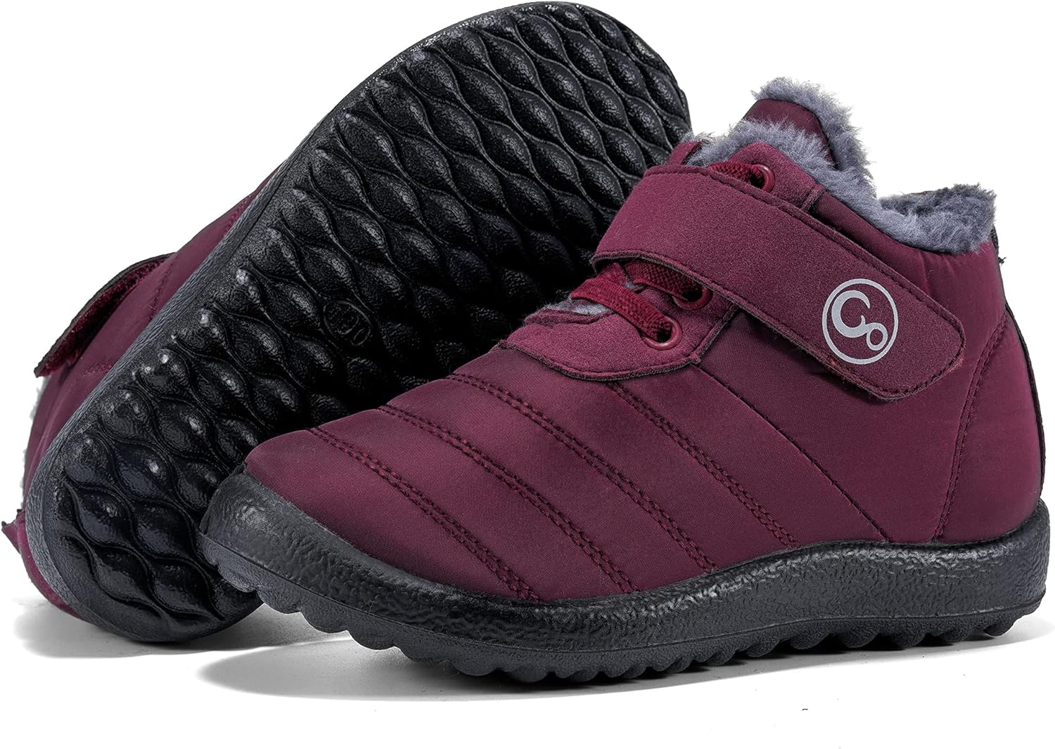 Детские зимние сапоги Ablanczoom для мальчиков и девочек - удобные теплые ботинки с меховой подкладкой для малышей, водонепроницаемые, на легкой подошве, для прогулок на улице, Wine Red
Детские зимние сапоги Ablanczoom для мальчиков и девочек - удобные теплые ботинки с меховой подкладкой для малышей, водонепроницаемые, на легкой подошве, для прогулок на улице, Wine Red