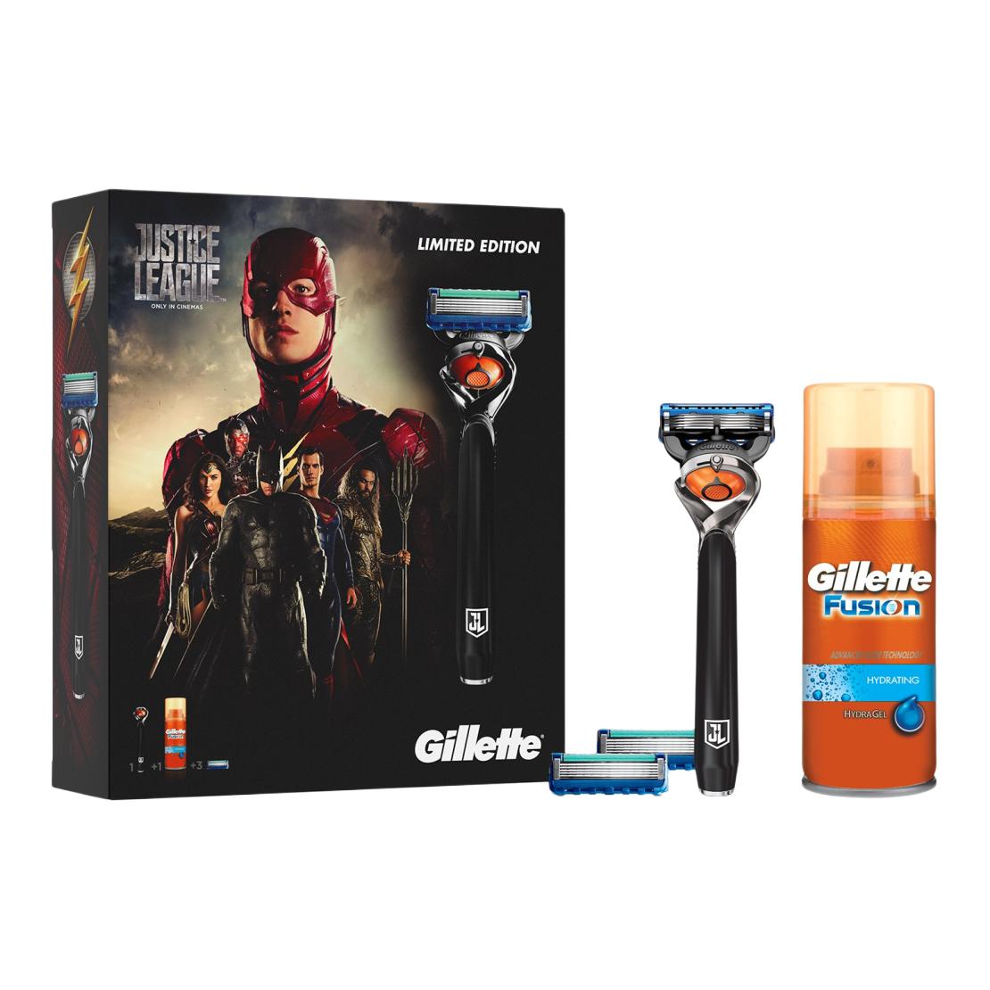 Набор для бритья и ухода Fengyin Zhishun Justice League Limited Edition из четырех предметов Gillette
Набор для бритья и ухода Fengyin Zhishun Justice League Limited Edition из четырех предметов Gillette