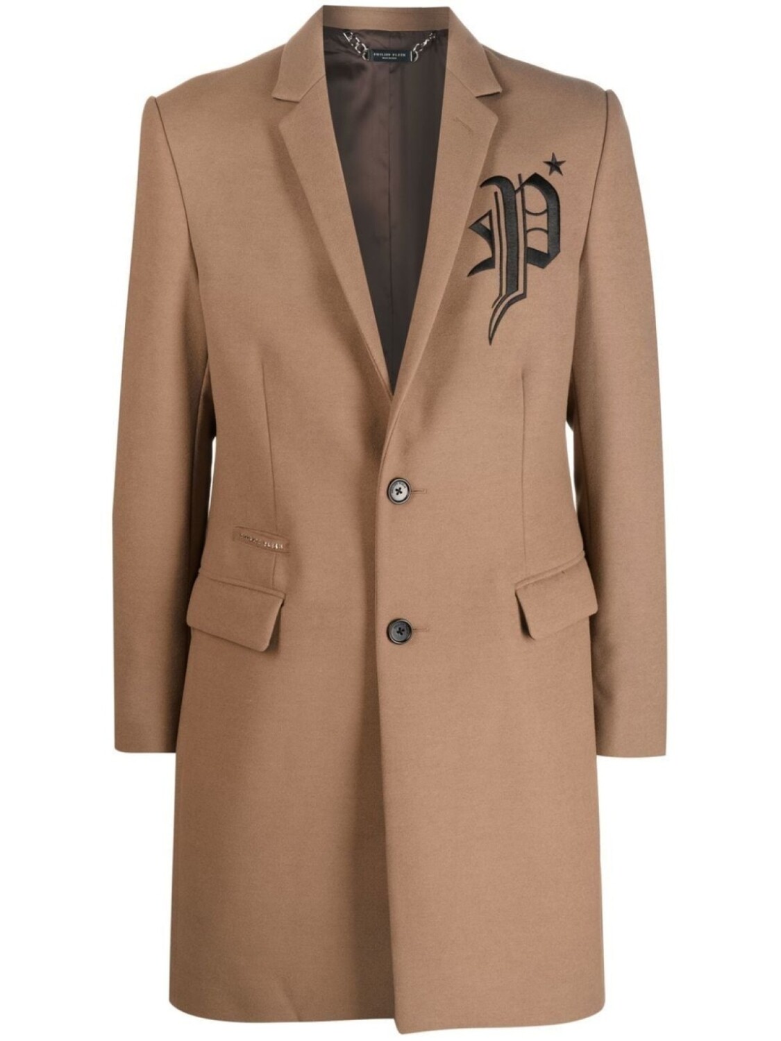 Однобортное пальто Gothic Plein Philipp Plein, коричневый
Однобортное пальто Gothic Plein Philipp Plein, коричневый