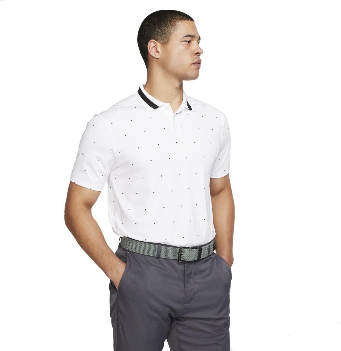 Мужская футболка-поло Nike Vapor Dry Triangle Printed Golf Dri-Fit, White, Белый, Мужская футболка-поло Nike Vapor Dry Triangle Printed Golf Dri-Fit, White
Мужская футболка-поло Nike Vapor Dry Triangle Printed Golf Dri-Fit, White, Белый, Мужская футболка-поло Nike Vapor Dry Triangle Printed Golf Dri-Fit, White