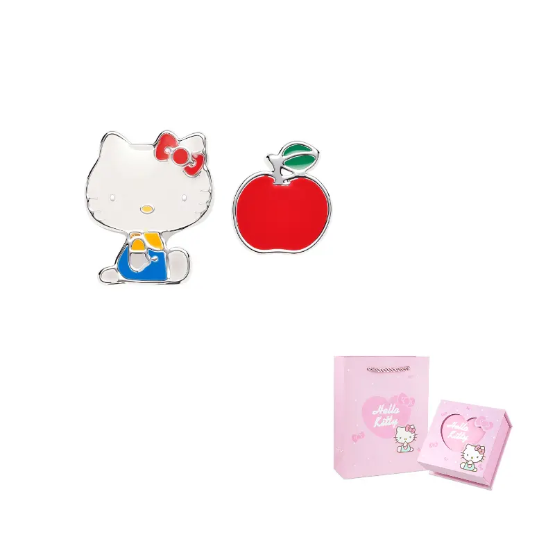 Серьги-гвоздики из серебра 925 пробы Sanrio, Hello Kitty stud earrings
Серьги-гвоздики из серебра 925 пробы Sanrio, Hello Kitty stud earrings
