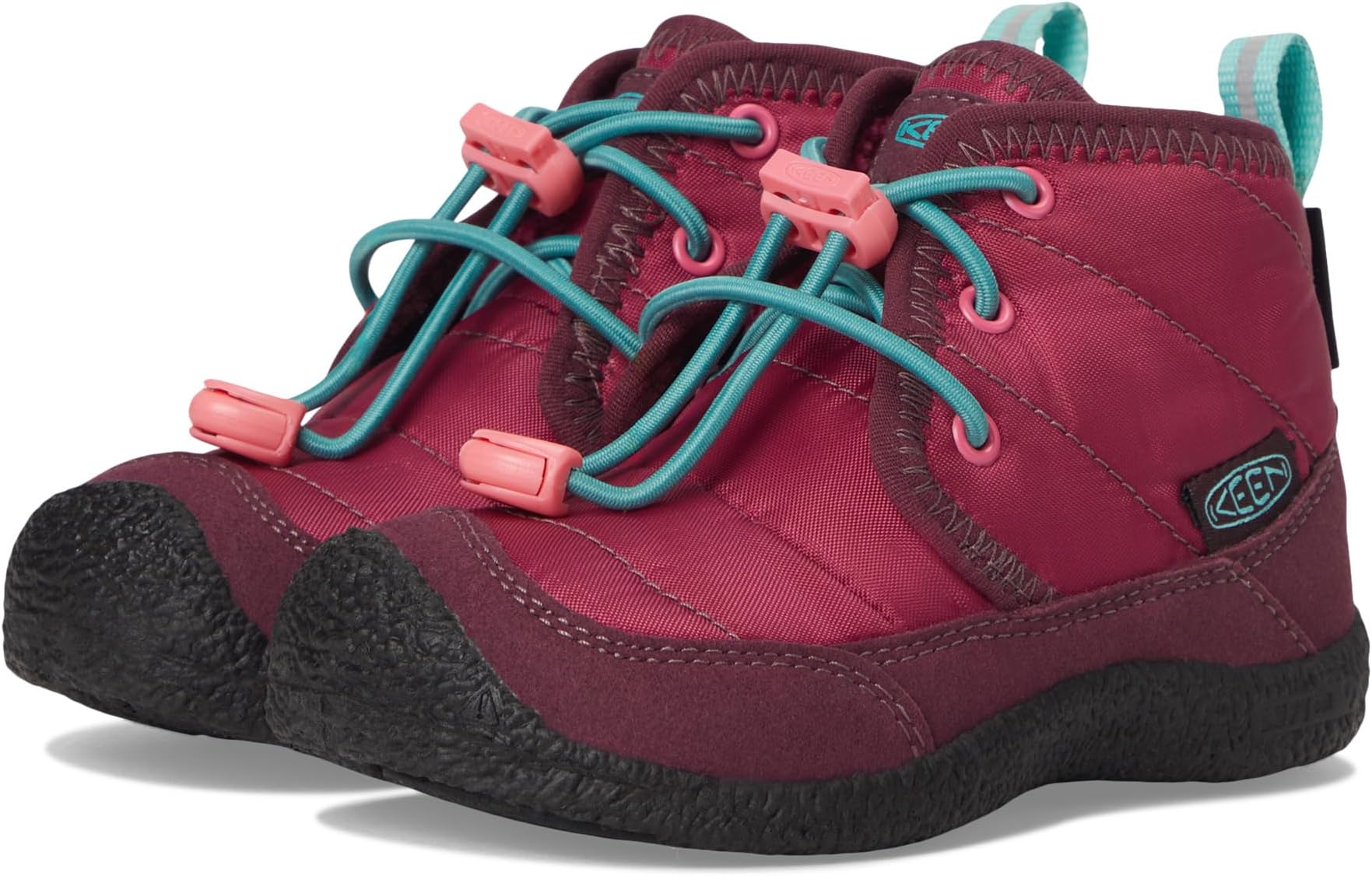 Кроссовки KEEN Kids Howser 2 Quilted Mid Height Waterproof Comfy Durable, Beaujolais/Pool Blue
Кроссовки KEEN Kids Howser 2 Quilted Mid Height Waterproof Comfy Durable, Beaujolais/Pool Blue