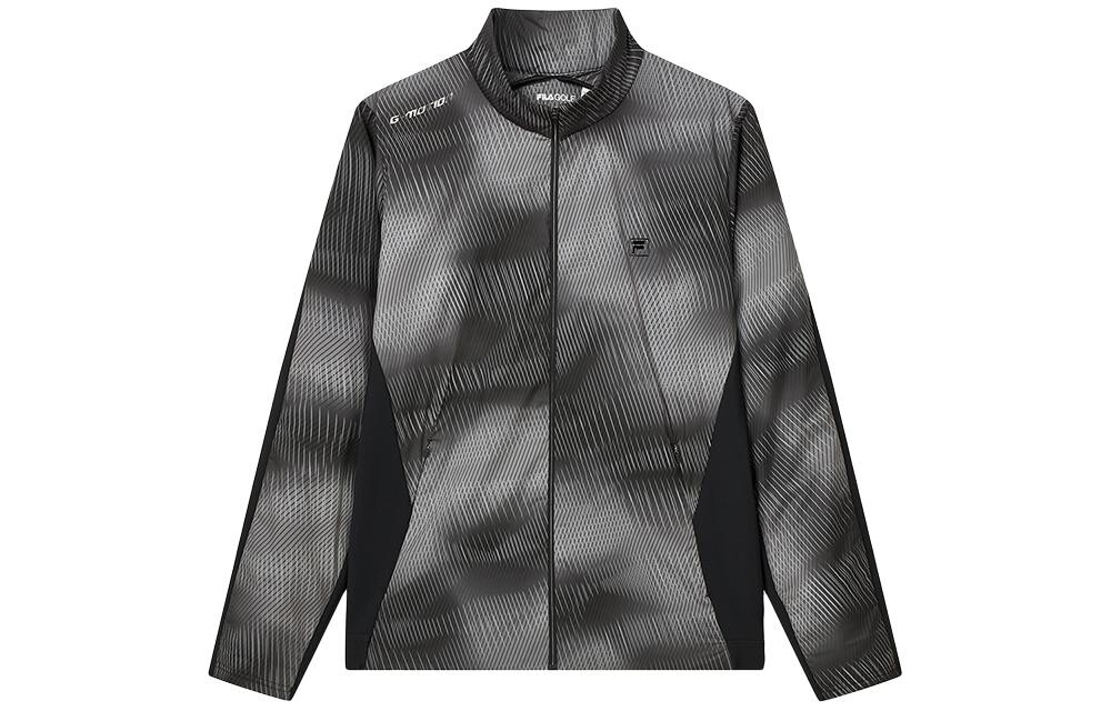 Стеганая куртка серии GOLF для мужчин с полным принтом 2 Fila, цвет All Over Print II, Серый, Стеганая куртка серии GOLF для мужчин с полным принтом 2 Fila, цвет All Over Print II