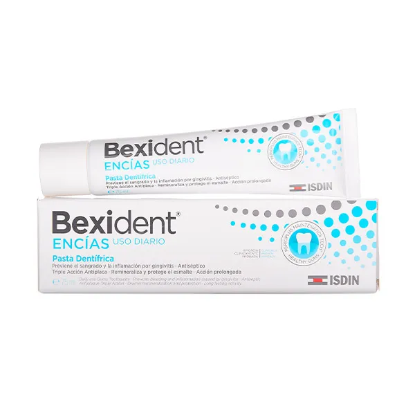 Зубная паста Bexident Encías Uso Diario Isdin, 75 ml
Зубная паста Bexident Encías Uso Diario Isdin, 75 ml