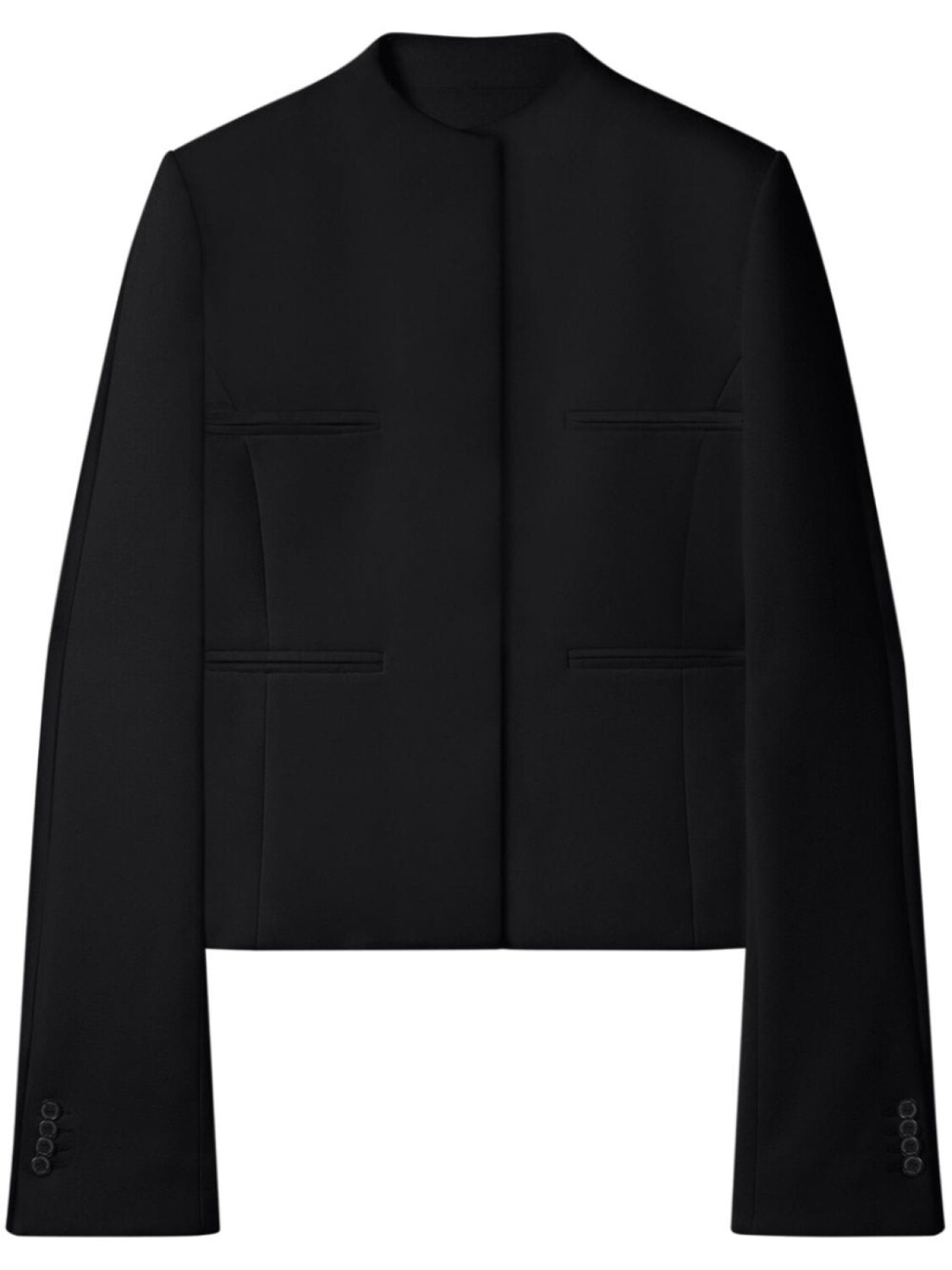 Courrèges креповая куртка Heritage с потайной застежкой, черный
Courrèges креповая куртка Heritage с потайной застежкой, черный