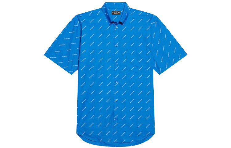 Мужская рубашка Balenciaga, синий
Мужская рубашка Balenciaga, синий