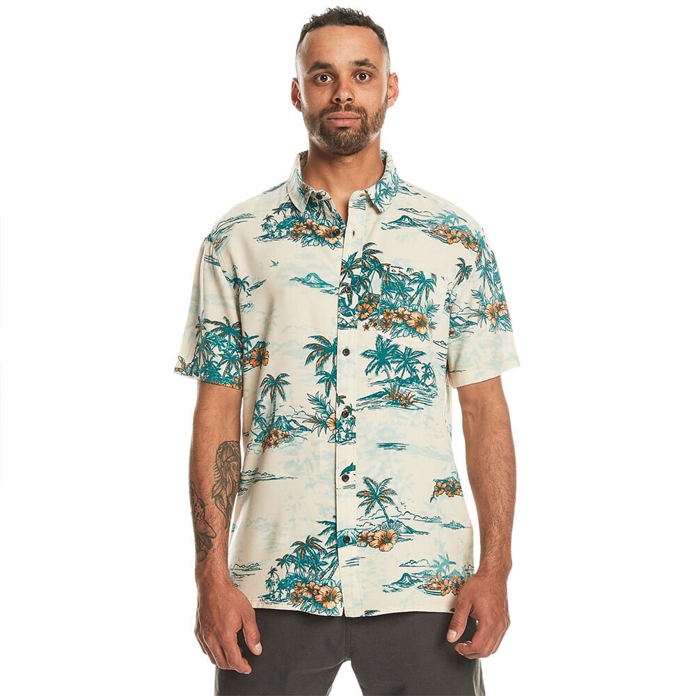 Рубашка с коротким рукавом Quiksilver EQYWT04575, бежевый
Рубашка с коротким рукавом Quiksilver EQYWT04575, бежевый