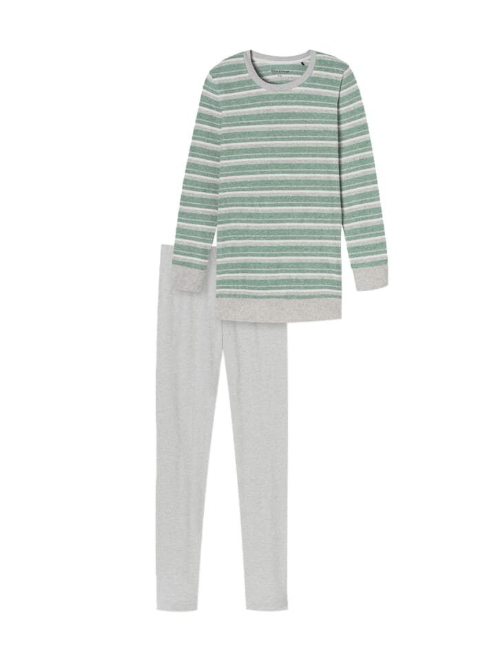 Пижама Schiesser Casual Essentials, зеленый
Пижама Schiesser Casual Essentials, зеленый