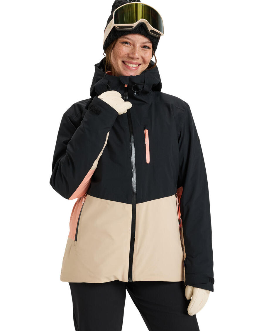 ROXY Сноу-куртка PEAKSIDE черная женская
ROXY Сноу-куртка PEAKSIDE черная женская