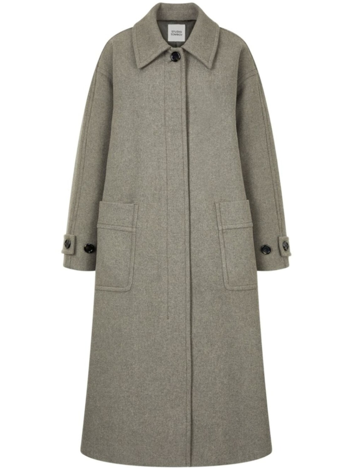 Однобортное пальто STUDIO TOMBOY, серый
Однобортное пальто STUDIO TOMBOY, серый