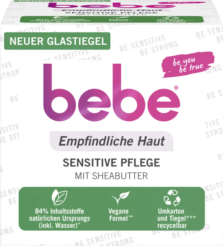 Дневной крем bebe Sensitive Pflege
Дневной крем bebe Sensitive Pflege