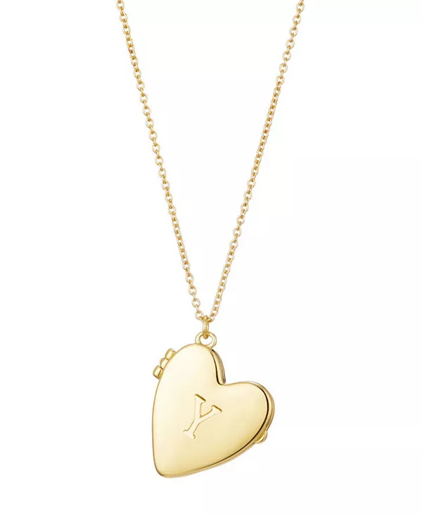 Золотое ожерелье с инициалом в виде сердца Adornia, gold-y
Золотое ожерелье с инициалом в виде сердца Adornia, gold-y