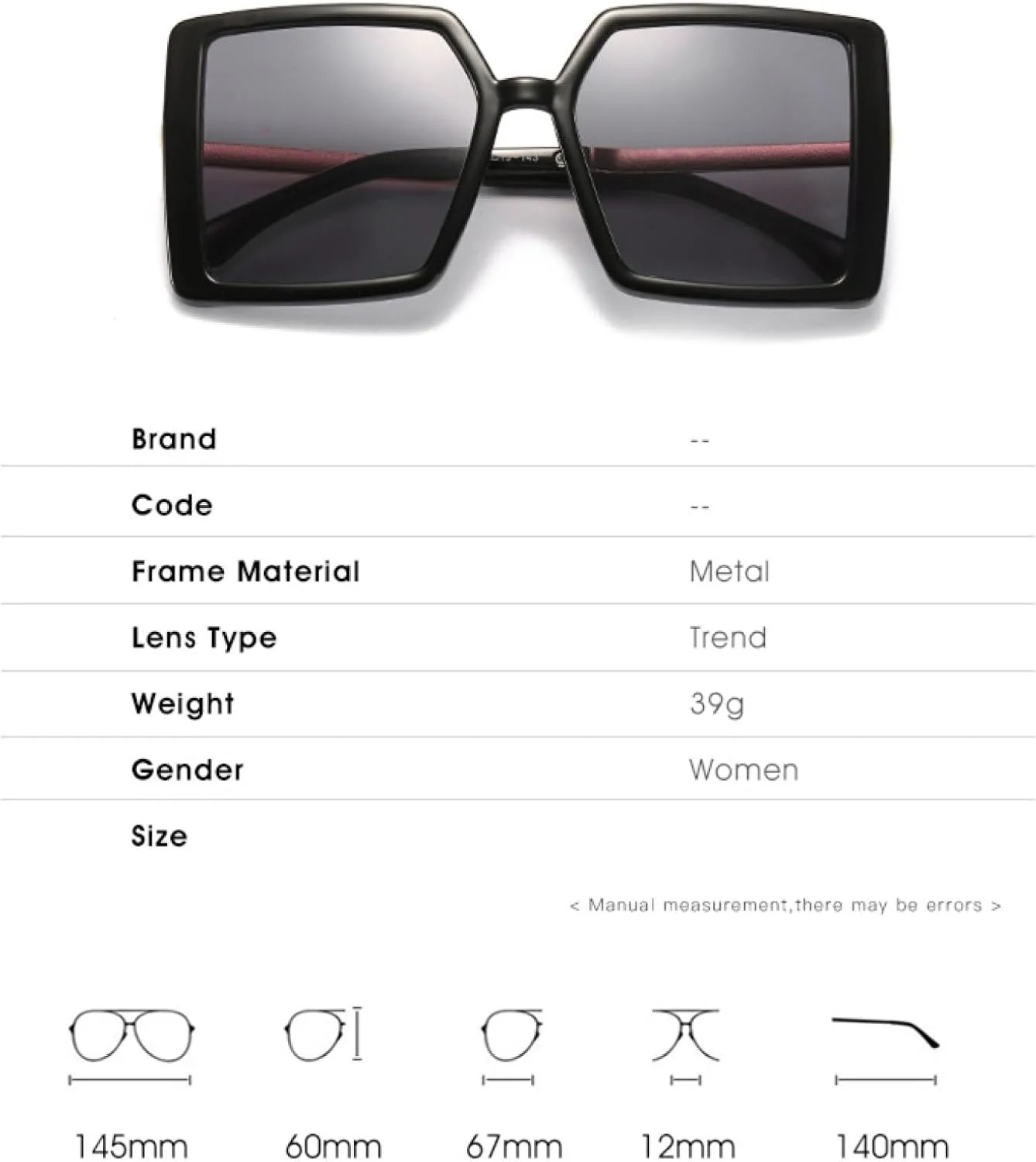 Винтажные солнцезащитные очки большого размера для женщин и мужчин, ретро, с крупной оправой, солнцезащитные очки-маска, роскошные очки UV400 TKKTLLT, C4
Винтажные солнцезащитные очки большого размера для женщин и мужчин, ретро, с крупной оправой, солнцезащитные очки-маска, роскошные очки UV400 TKKTLLT, C4