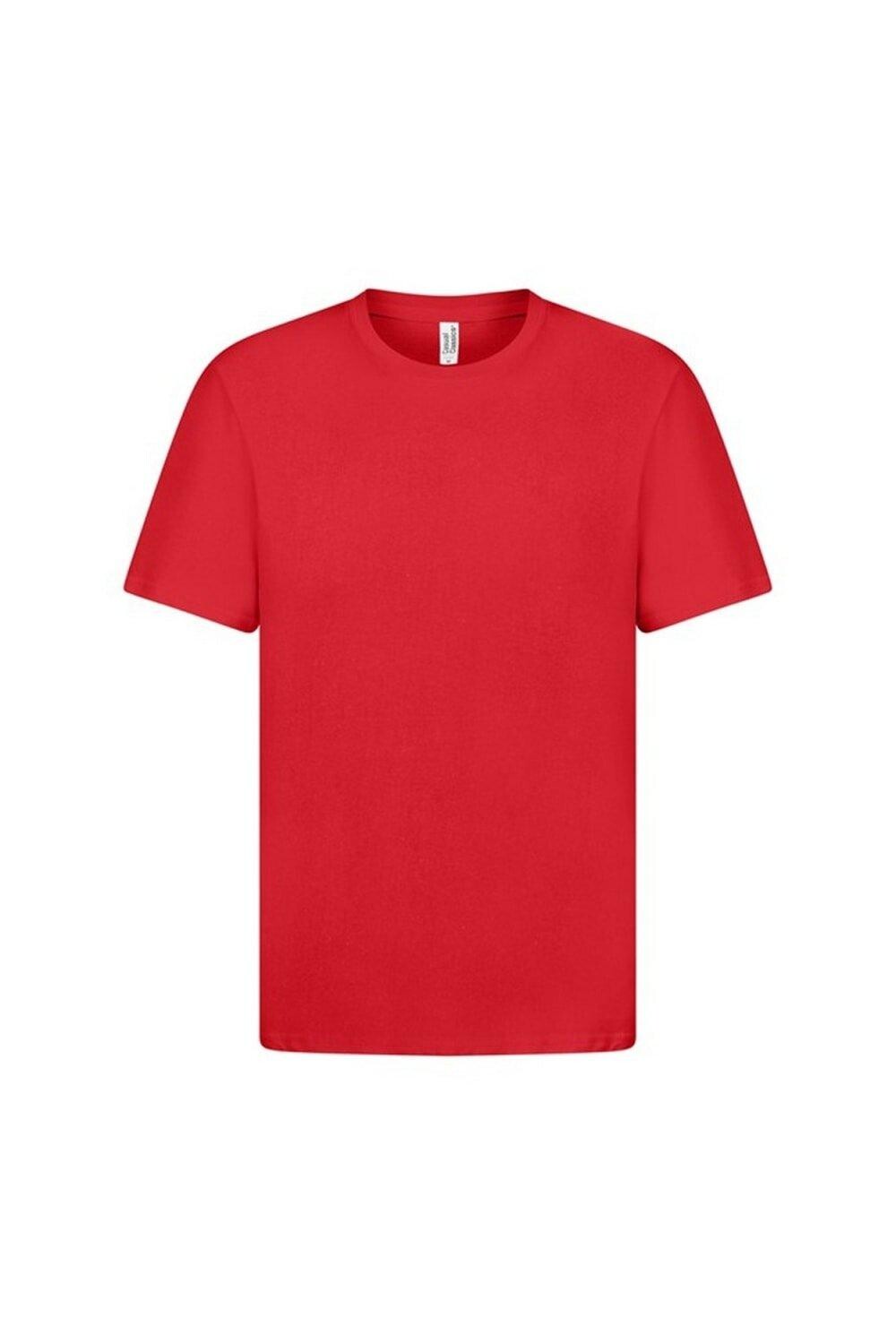 Повседневная классическая футболка кольцевого прядения Casual Classics, красный
Повседневная классическая футболка кольцевого прядения Casual Classics, красный