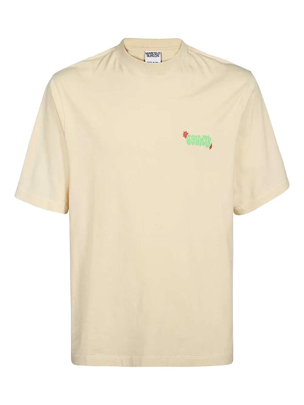 Футболка с изображением солнца и солнцестояния Marcelo Burlon County of Milan, нейтральный
Футболка с изображением солнца и солнцестояния Marcelo Burlon County of Milan, нейтральный