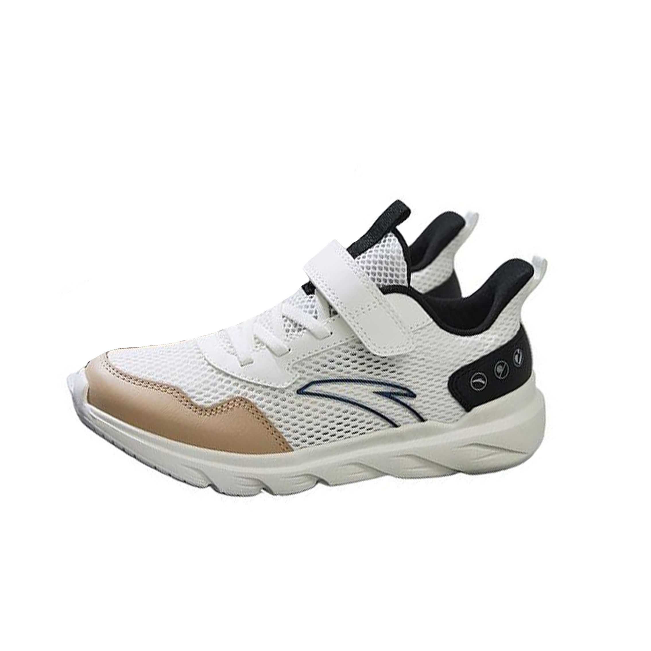 Низкие детские беговые кроссовки white khaki Antakids, айвори белый/черный/raw wood color
Низкие детские беговые кроссовки white khaki Antakids, айвори белый/черный/raw wood color