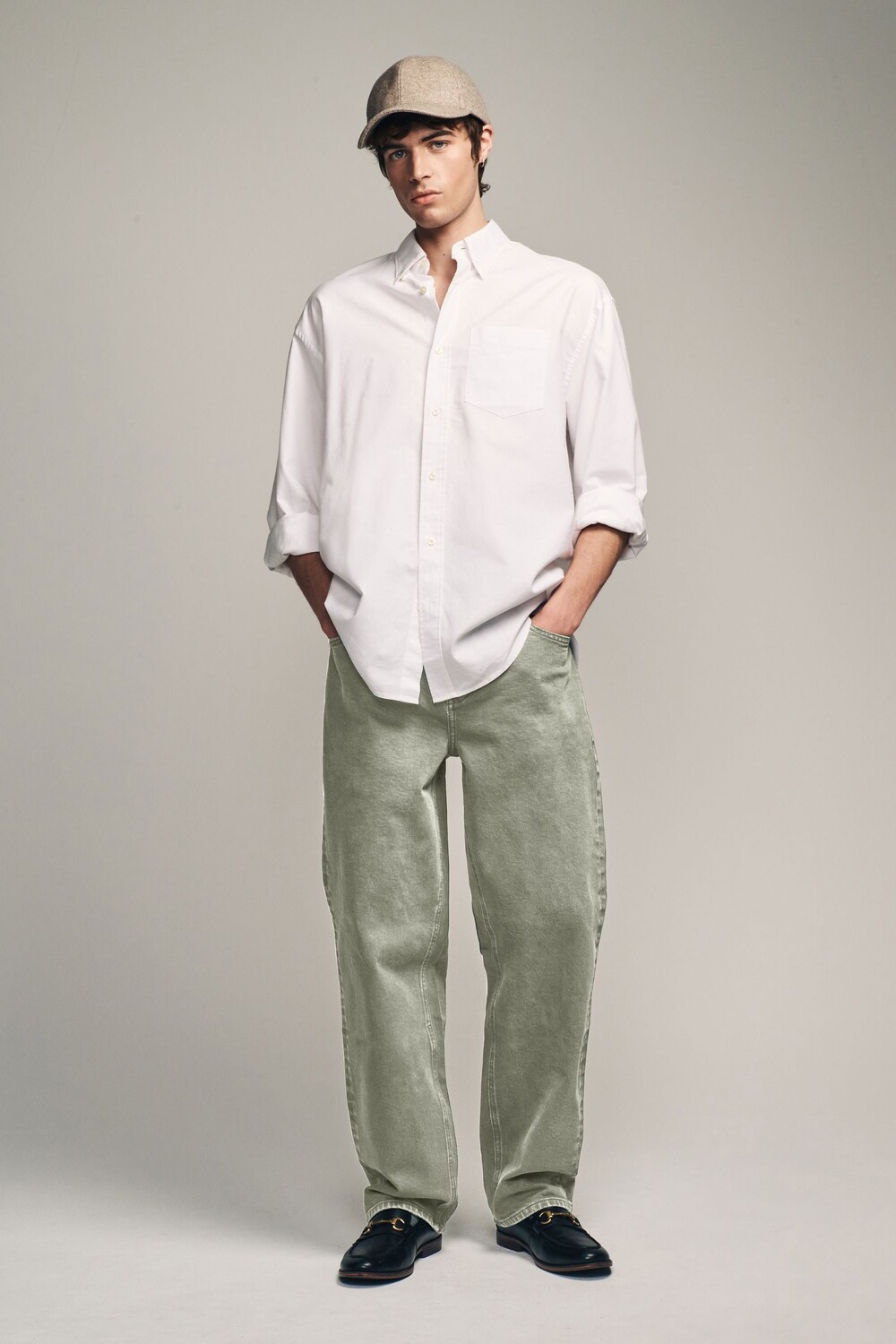 Джинсы винтажного цвета Next, зеленый
Джинсы винтажного цвета Next, зеленый