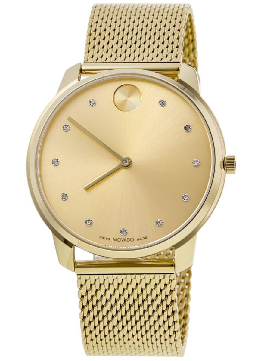 Movado Bold Thin Evolution кварцевые мужские часы с циферблатом цвета шампанского, позолоченные из нержавеющей стали 3600903, желтый
Movado Bold Thin Evolution кварцевые мужские часы с циферблатом цвета шампанского, позолоченные из нержавеющей стали 3600903, желтый