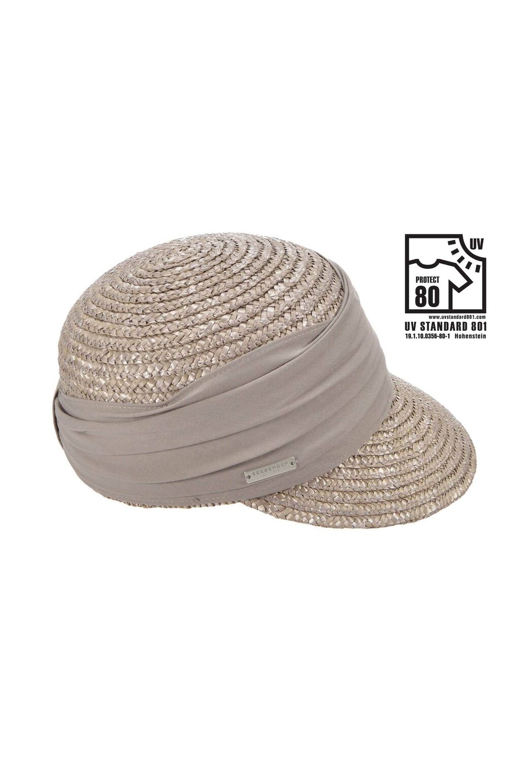 Кепка соломенная кайма 54968-0 SEEBERGER, тауп
Кепка соломенная кайма 54968-0 SEEBERGER, тауп