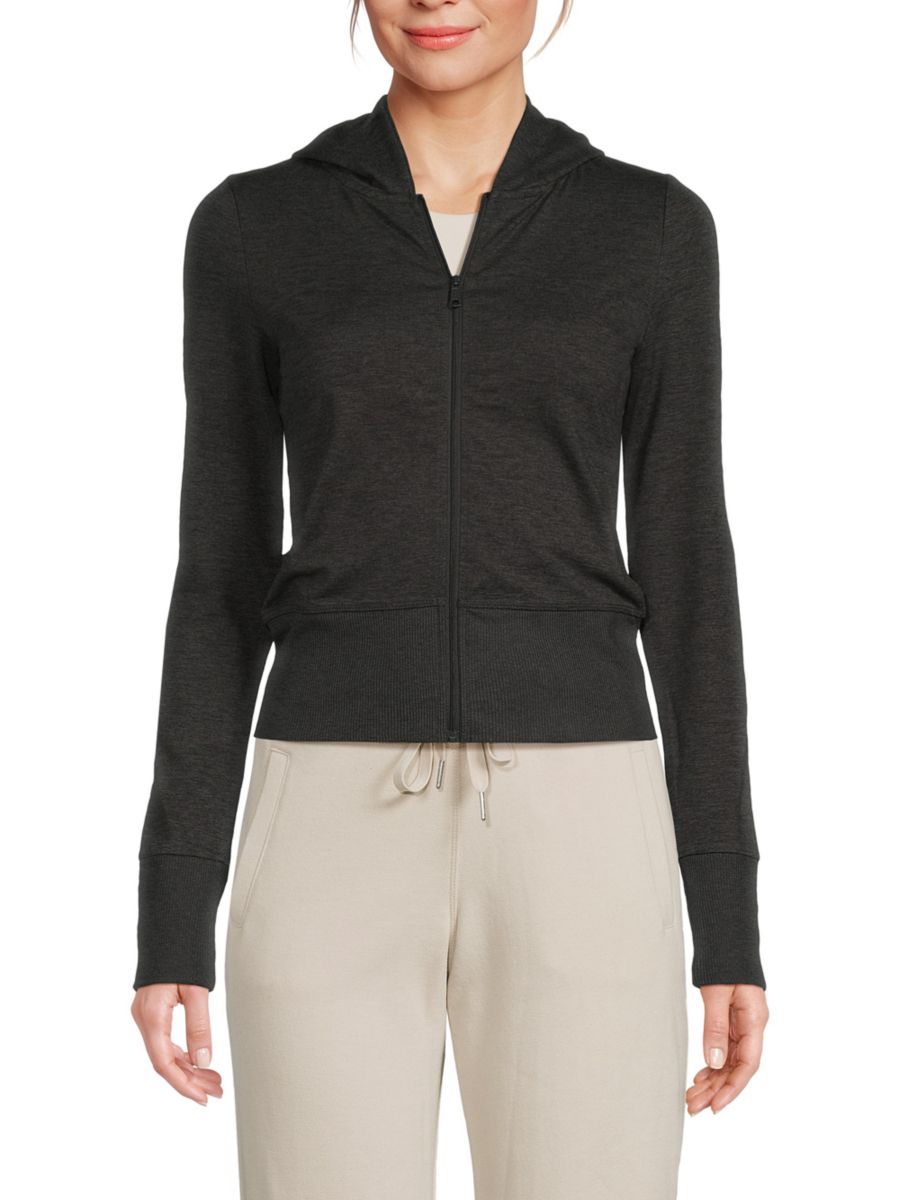 Приталенная толстовка с капюшоном на молнии WeWoreWhat, черный
Приталенная толстовка с капюшоном на молнии WeWoreWhat, черный