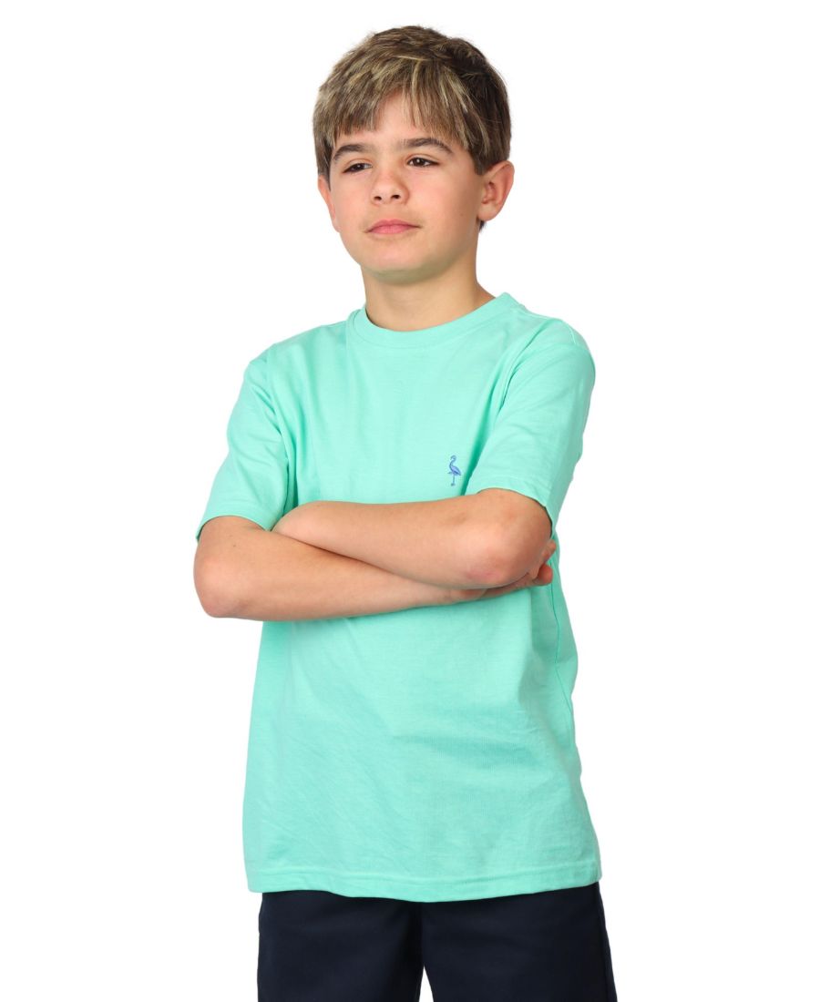 Детская футболка из очень мягкой меланжевой ткани Tailorbyrd, Seafoam
Детская футболка из очень мягкой меланжевой ткани Tailorbyrd, Seafoam