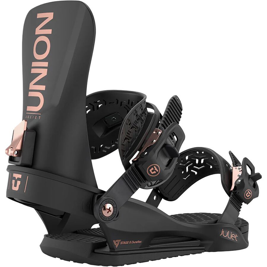 Крепления для сноуборда Union Juliet Union, Black
Крепления для сноуборда Union Juliet Union, Black