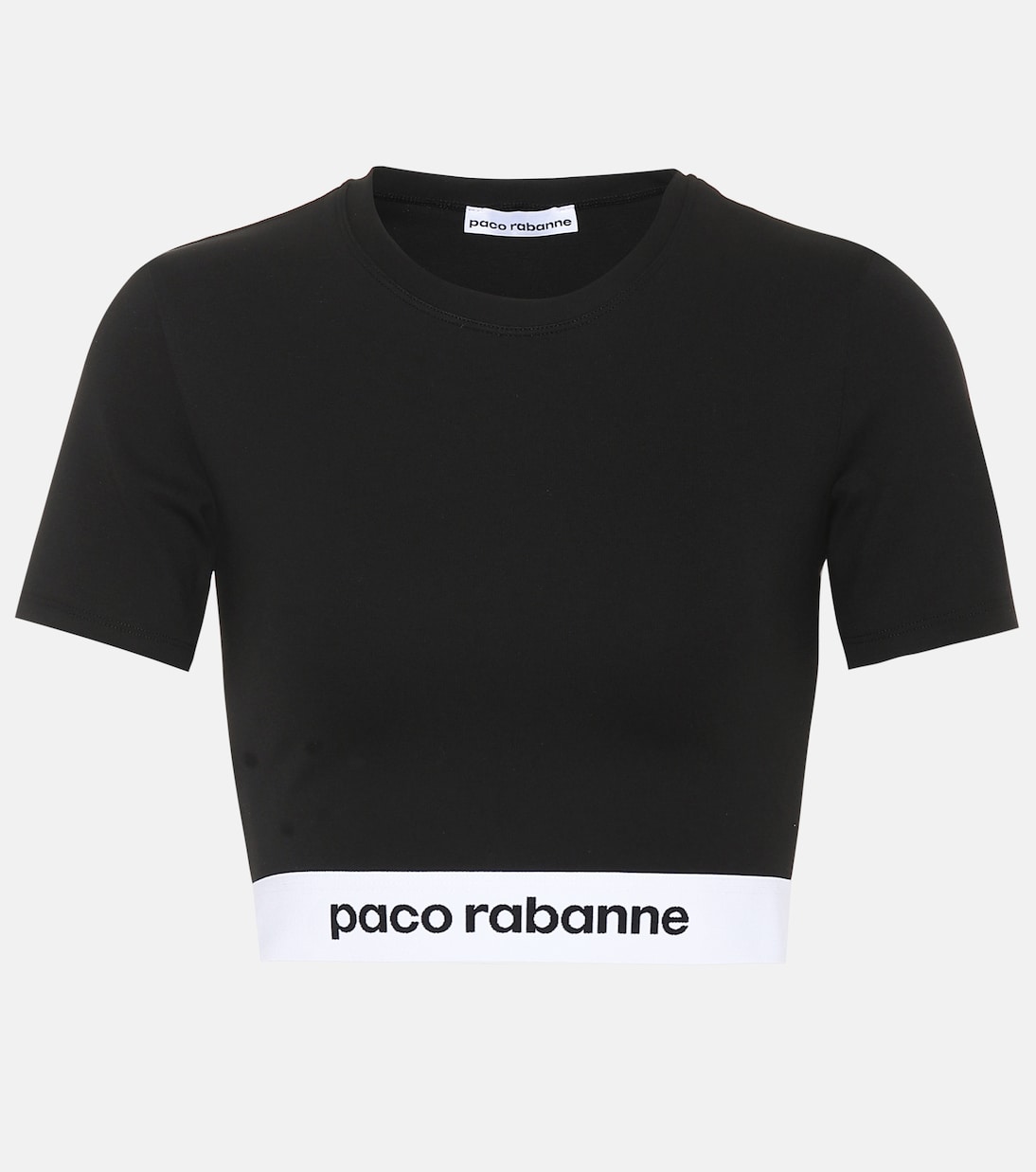 Джерси укороченный топ Rabanne, черный
Джерси укороченный топ Rabanne, черный