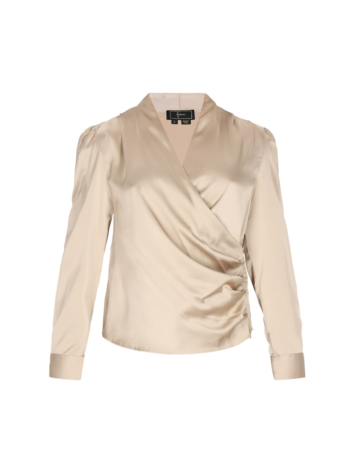 Faina Женская блузка бежевого цвета
Faina Женская блузка бежевого цвета