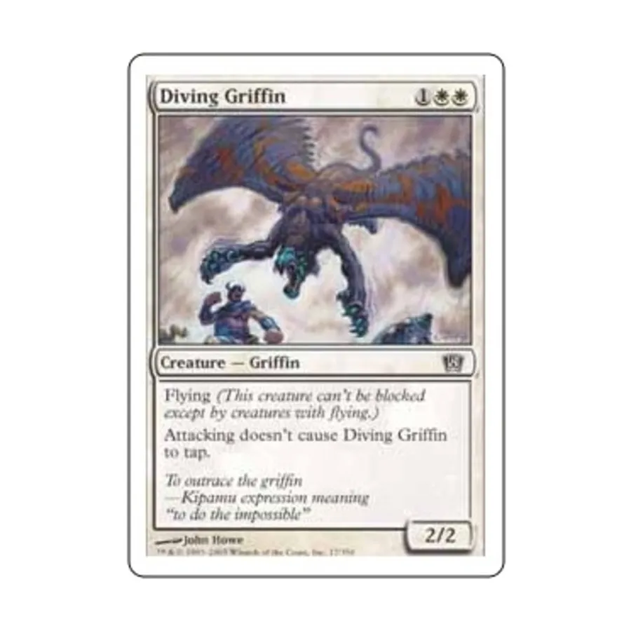 CCG Дайвинг Грифон (К), MTG - 8th Edition
CCG Дайвинг Грифон (К), MTG - 8th Edition