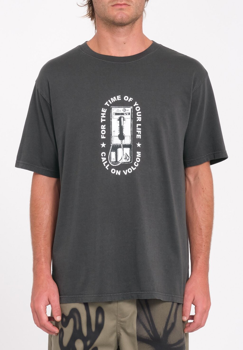 Футболка с принтом TIME OF YOUR LIFET Volcom, черный
Футболка с принтом TIME OF YOUR LIFET Volcom, черный