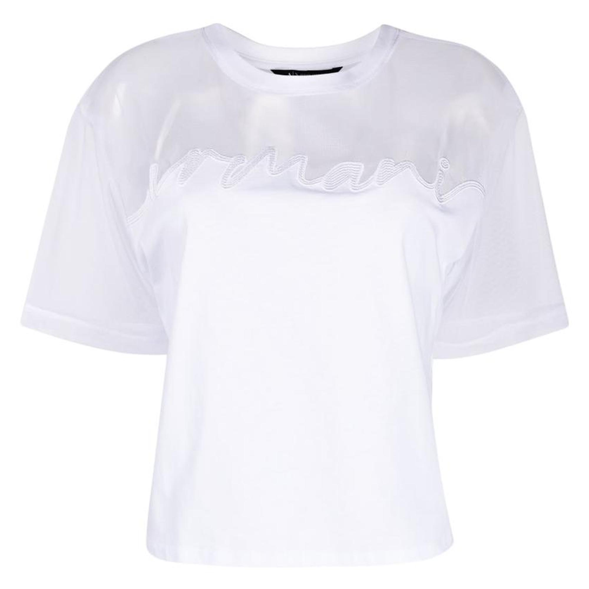 Футболка женская белая ARMANI EXCHANGE
Футболка женская белая ARMANI EXCHANGE