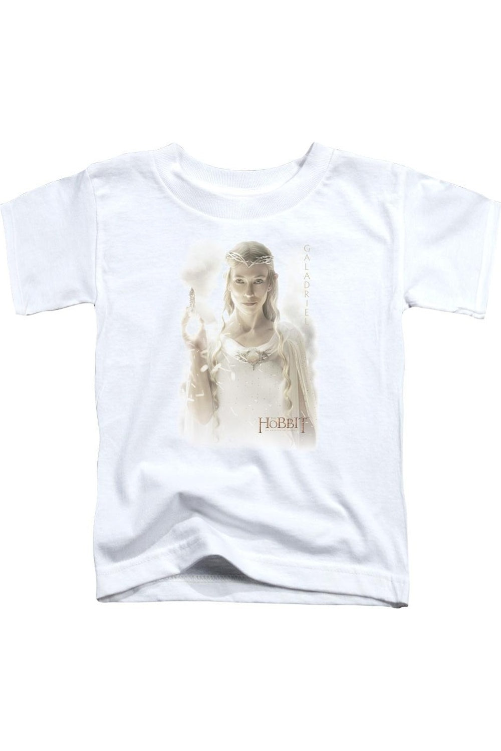 Футболка с коротким рукавом для детей Hobbit Galadriel Gildan, белый
Футболка с коротким рукавом для детей Hobbit Galadriel Gildan, белый