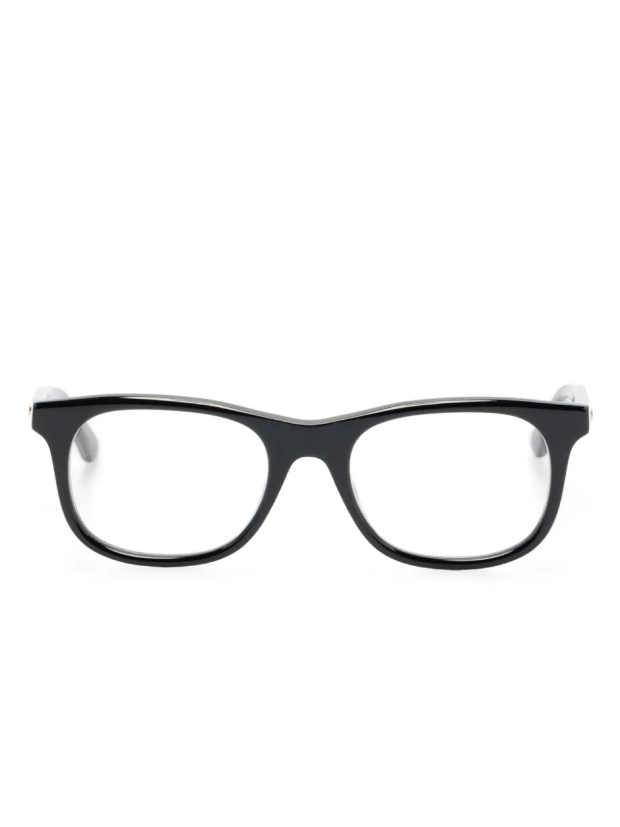 Очки в квадратной оправе Montblanc, черный 
Очки в квадратной оправе Montblanc, черный