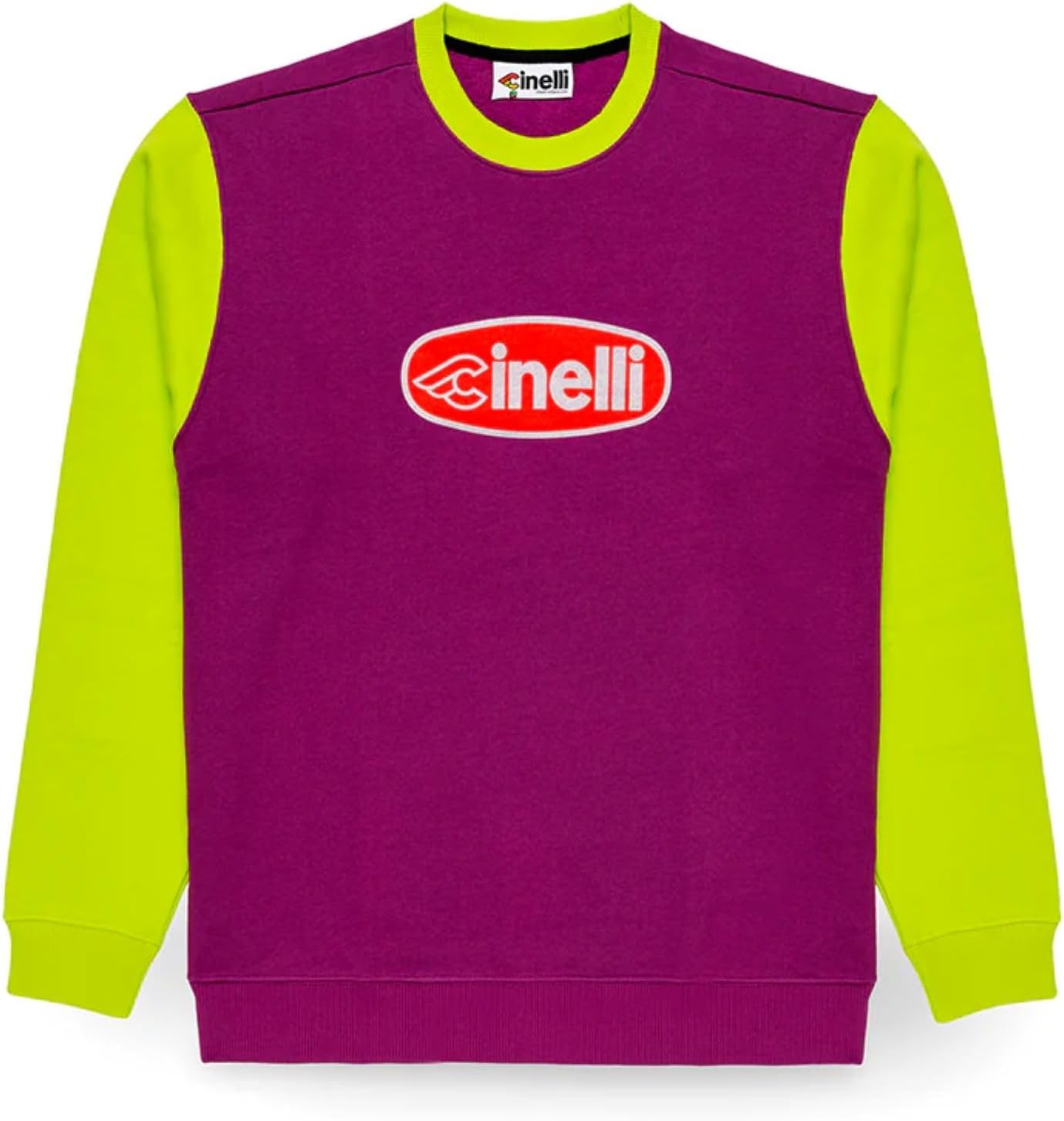 Толстовка с длинными рукавами и круглым вырезом Cinelli CREWNECK OVAL, фиолетово-светло-зеленая, Зеленый, Толстовка с длинными рукавами и круглым вырезом Cinelli CREWNECK OVAL, фиолетово-светло-зеленая
Толстовка с длинными рукавами и круглым вырезом Cinelli CREWNECK OVAL, фиолетово-светло-зеленая, Зеленый, Толстовка с длинными рукавами и круглым вырезом Cinelli CREWNECK OVAL, фиолетово-светло-зеленая