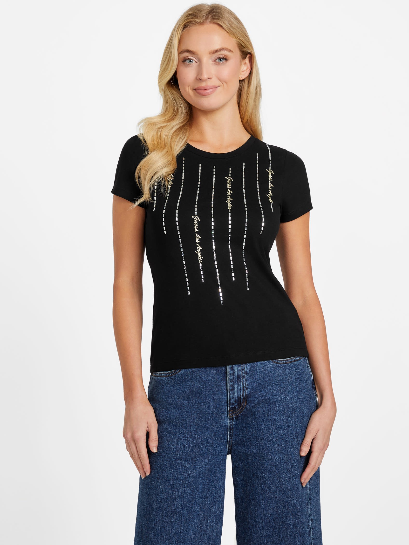 Футболка с логотипом Violet Crystal Guess Factory, черный
Футболка с логотипом Violet Crystal Guess Factory, черный