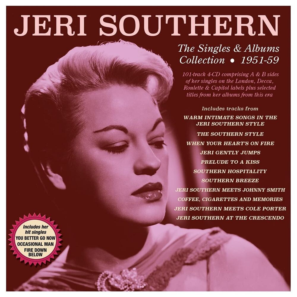 Диск CD The Singles & Albums Collection 1951-59 - Jeri Southern
Диск CD The Singles & Albums Collection 1951-59 - Jeri Southern