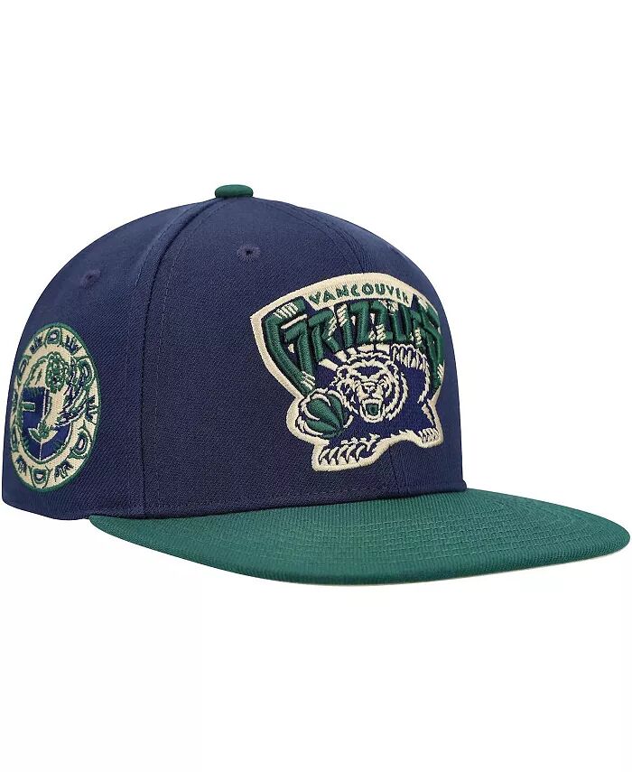 Мужская темно-синяя, зеленая шляпа Vancouver Grizzlies Hardwood Classics Grassland Fitted Mitchell & Ness
Мужская темно-синяя, зеленая шляпа Vancouver Grizzlies Hardwood Classics Grassland Fitted Mitchell & Ness