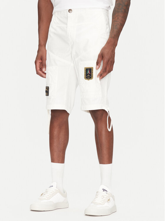 Шорты из ткани обычного кроя 251BE041CT1122 Aeronautica Militare, белый
Шорты из ткани обычного кроя 251BE041CT1122 Aeronautica Militare, белый